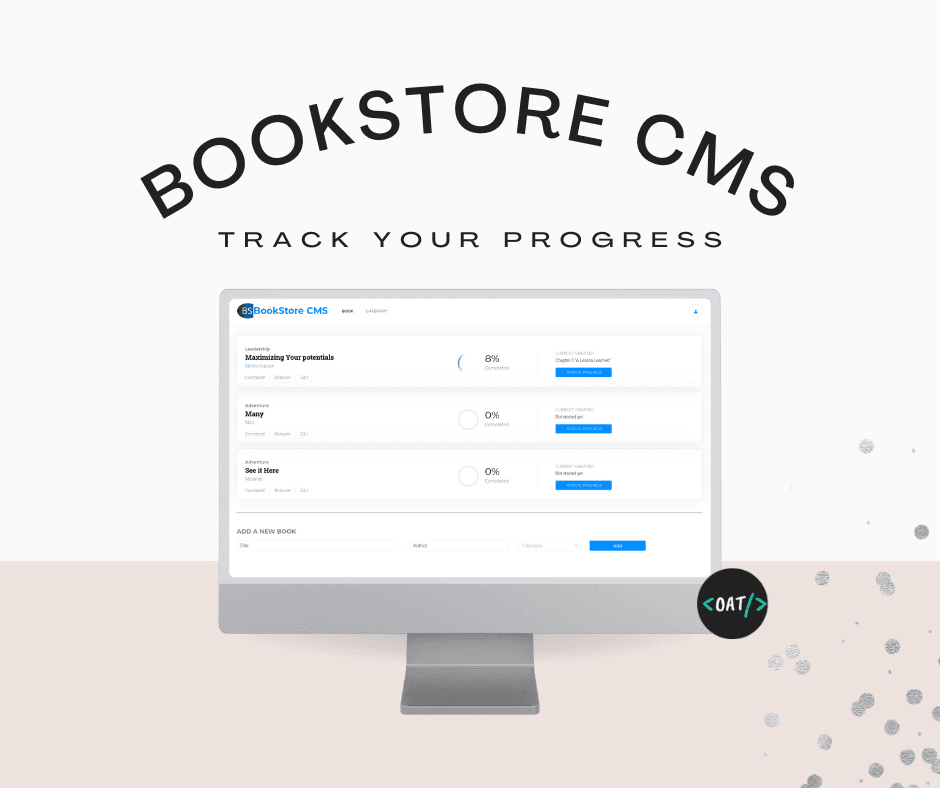 An image of the BookStore CMS project.