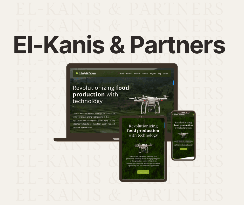 An image of the El-kanis & Partners Official Website project.